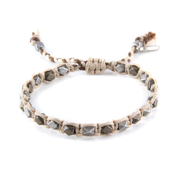 Exposed Roots Bracelet in Beige