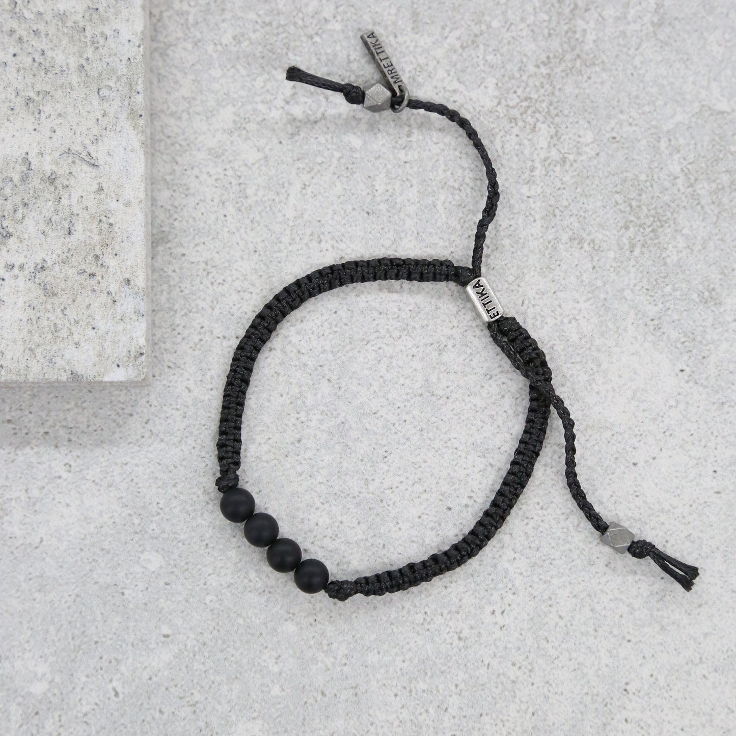 One Eye Open Bracelet in Black