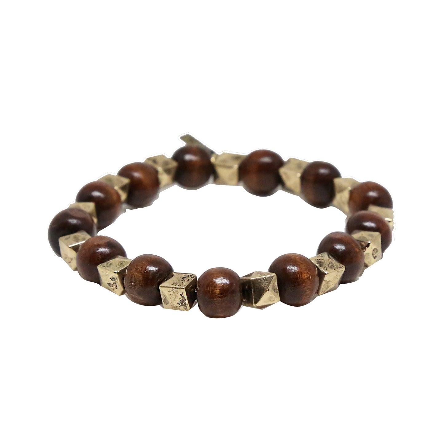 Forrestel Bracelet in Wood and Gold