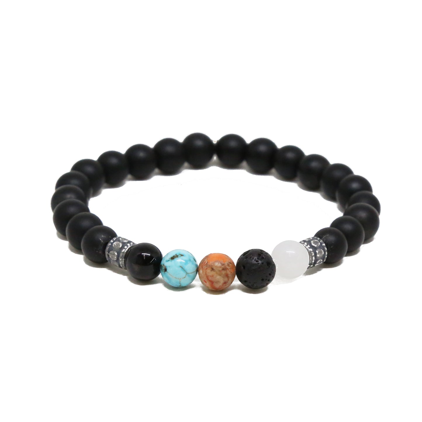 Malibu Winter Bracelet in Silver Ox