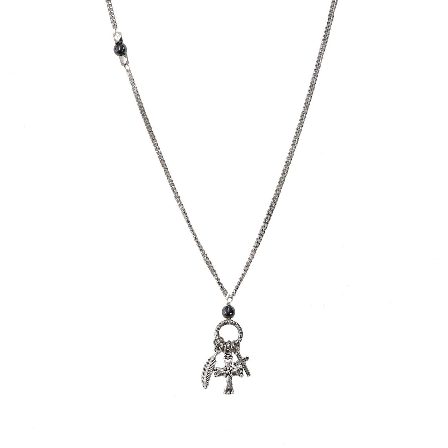 Bellhurst Necklace in Silver Ox