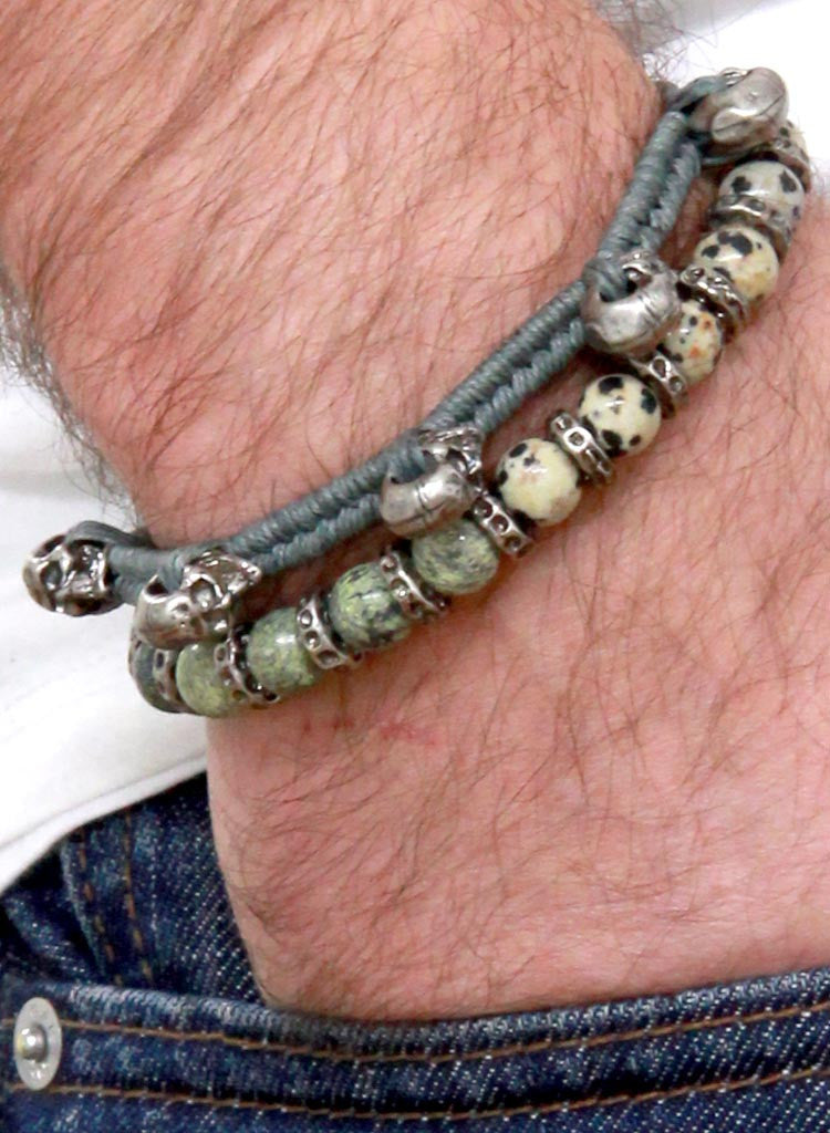 Dalmation Skulls Stack