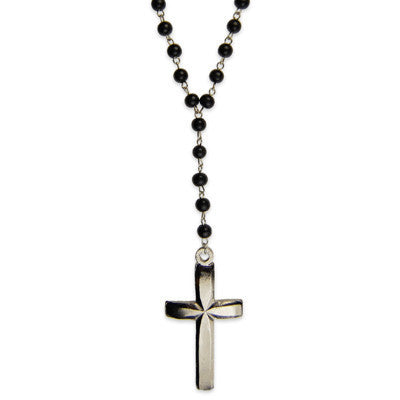 N150 - Ettika XL Cross Rosary