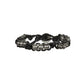 Shot In The Dark Bracelet in Black and Silver