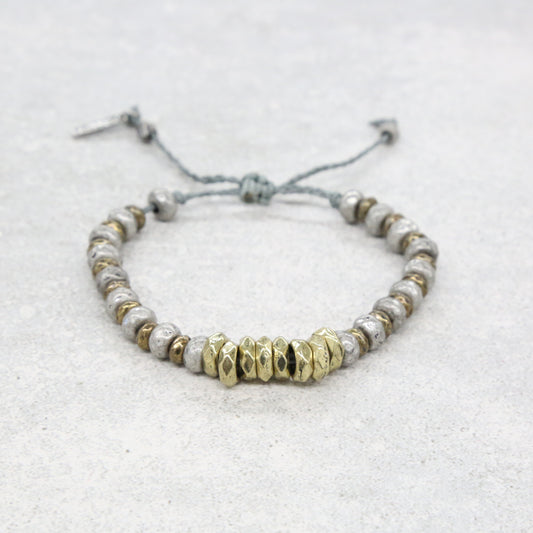 Mens Diesel Bracelet in Grey