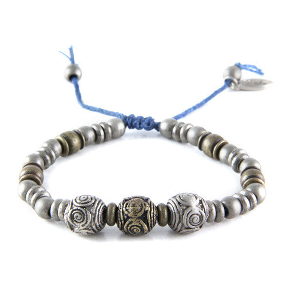 Temple Ruins Bracelet in Blue