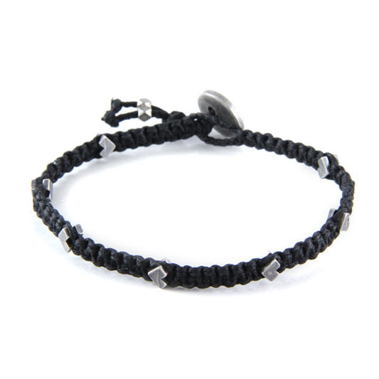 One Way Ticket Bracelet in Black