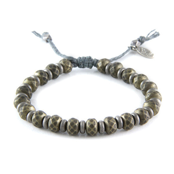 Rolling Stone Bracelet in Grey