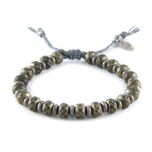 Rolling Stone Bracelet in Grey