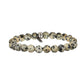 Dalmatian Jasper Elastic Beaded Bracelet