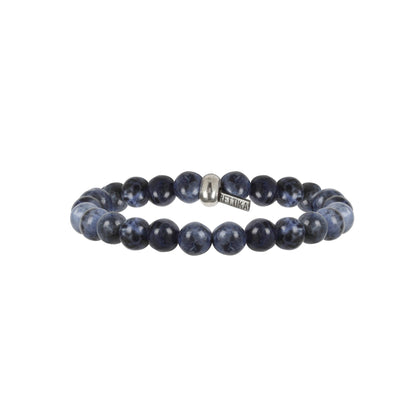 Sodalite Beaded Elastic Stretch Bracelet
