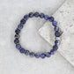 Sippin' on Soda Bracelet in Sodalite and Antique Silver