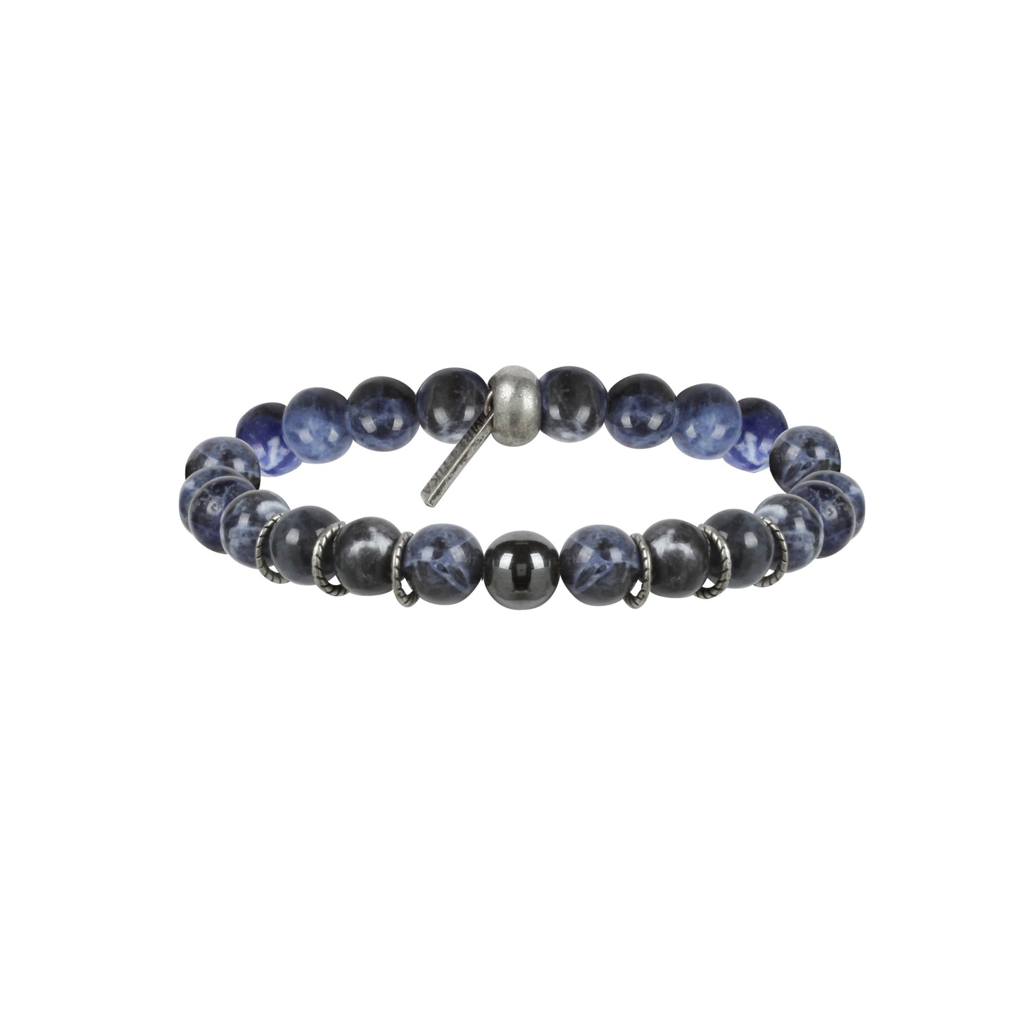 Sippin' on Soda Bracelet in Sodalite and Antique Silver