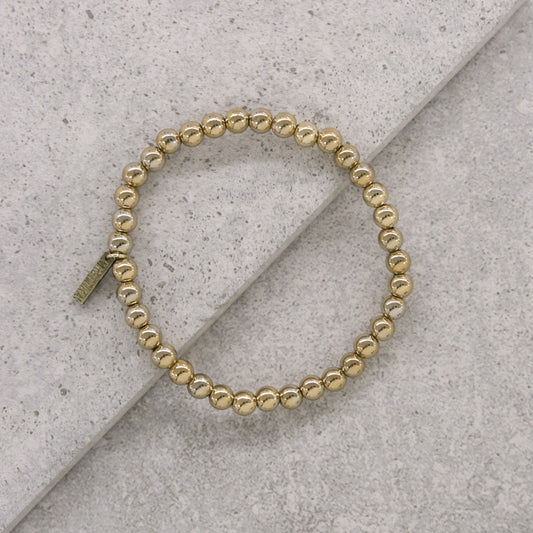 Chrome Condition Bracelet in Gold
