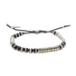 Dante's Promise Bracelet in Black and Silver Ox