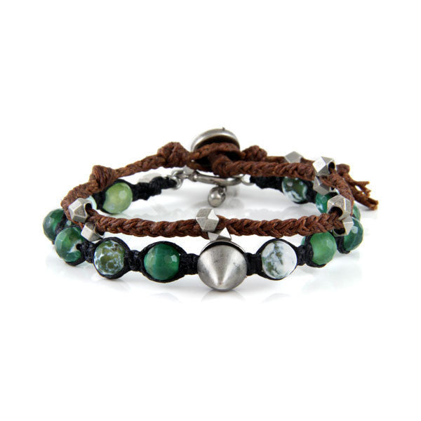 Turquoise and Brown Set