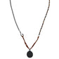 Mens Necklace - No Stone Unturned Necklace In Tiger's Eye And Antique Silver